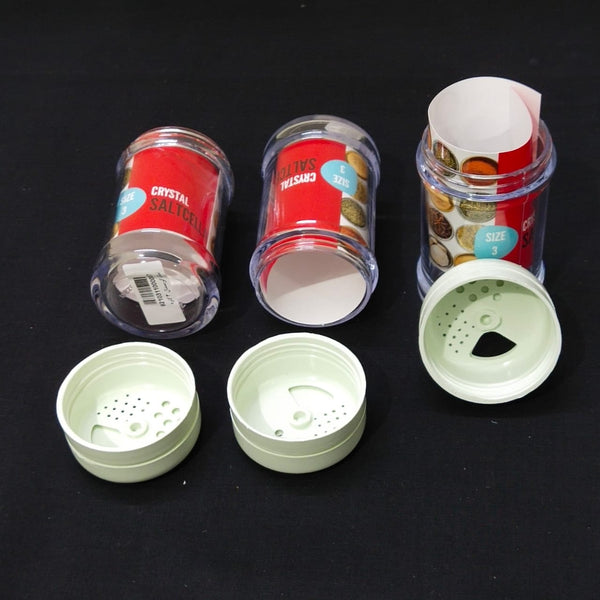 Crystal Spice Salt Pepper Shaker Bottle
