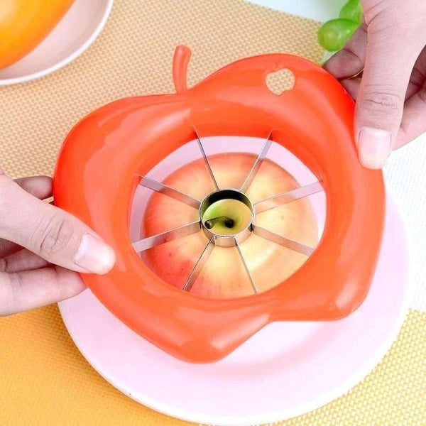 Apple Cutter – Fruit Slicer High Quality Stainless Steel Blades – Apple Shape (HJ)