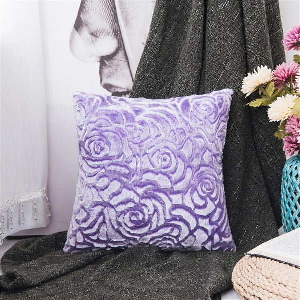 Embossed Plush cushion Cover 16″ x 16″ 1040460