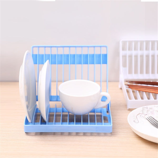 Foldable Dish Drying Rack Holder, Reach Top Multipurpose Dish Drainer Plastic Sink Dish Rack For Home Kitchen.