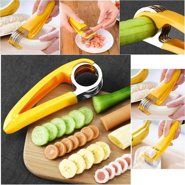 Banana Cutter / Fruit & Vegetable Sausage Slicer