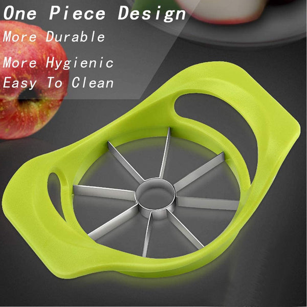 Easy Grip Fruit Slicer with Sharp Blade for Apples, Pears, Orange & More (AEJ)