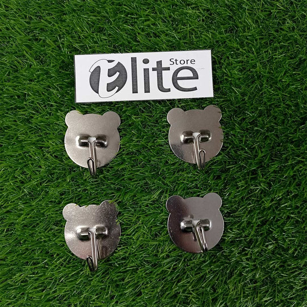 12 pcs Adhesive Wall Stick Hook In Cartoon Style (BJE)