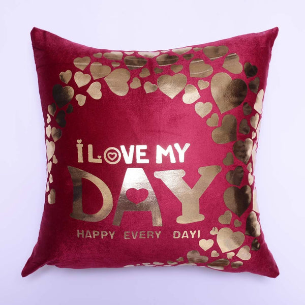 Luxury Foil print Valvet Cushions Cover 16″ x 16″ 1040287