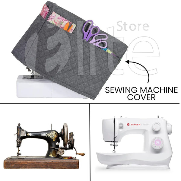 Dust Proof Sewing Machine Quilted Cover